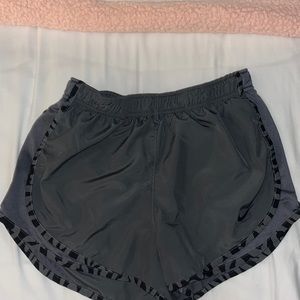 Cheetah nike shorts.